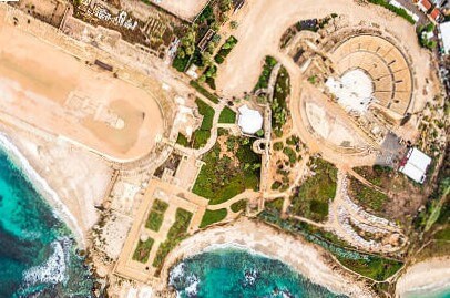 Caesarea Maritima, Roman Ruins in Historic Palestine