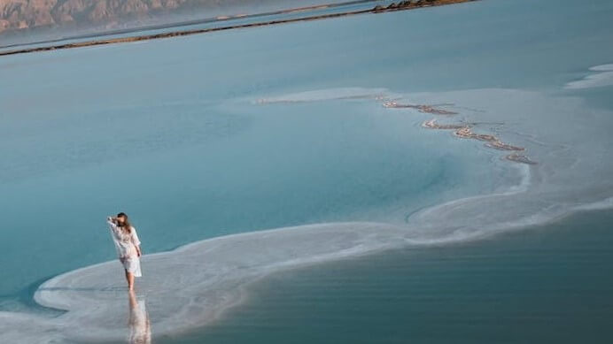 Dead Sea in Palestine