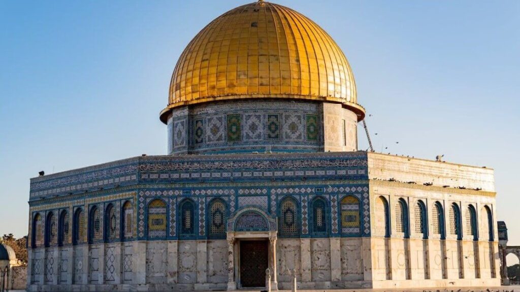 Dome of the Rock in Historic Palestine