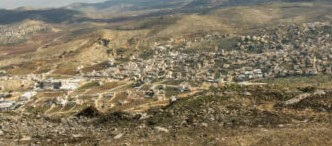 Mount Gerizim and Mount Ebal in Historic Palestine