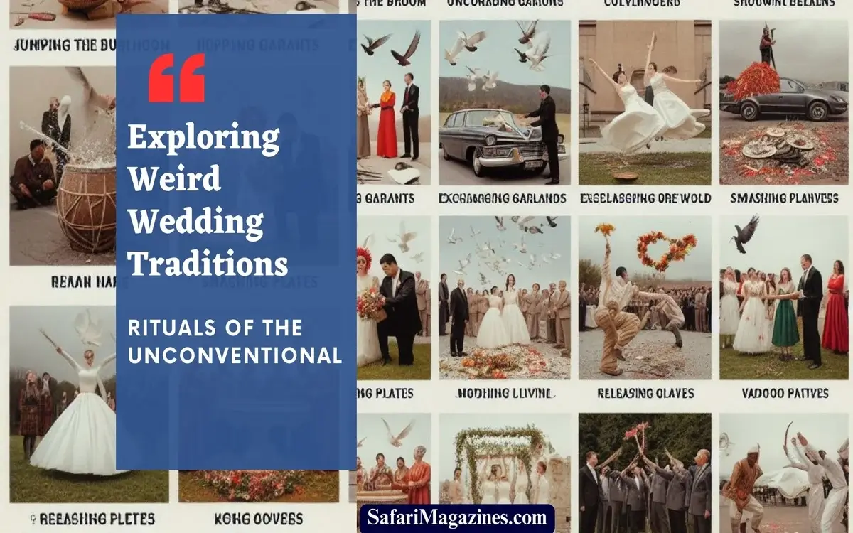 Exploring Weird Wedding Traditions: Rituals of the Unconventional