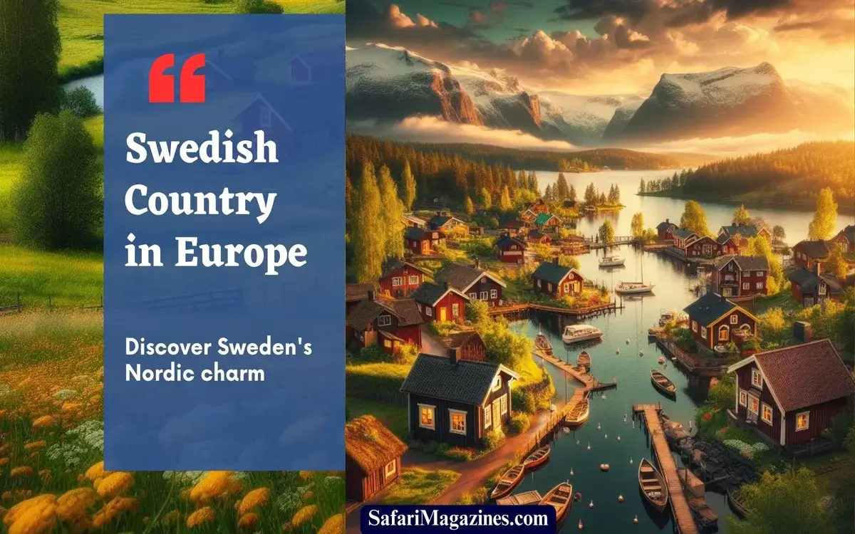 Swedish Country in Europe Discover Sweden's Nordic charm