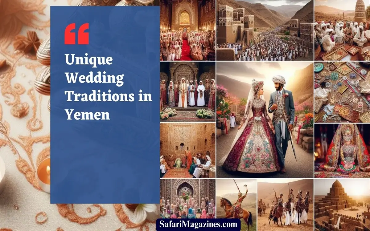 Unique Wedding Traditions in Yemen