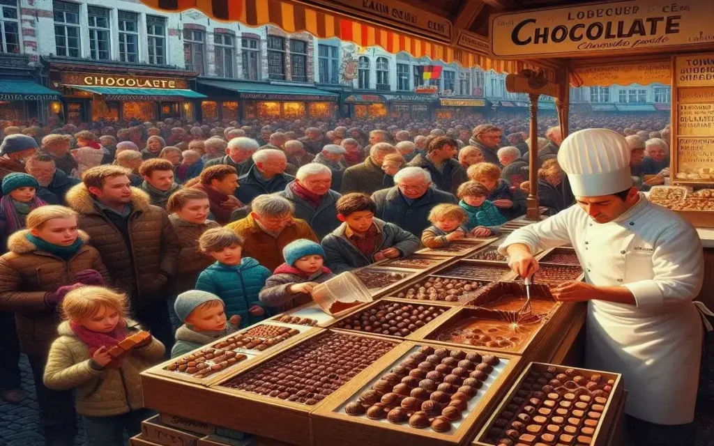 Chocolate Festival in Belgium