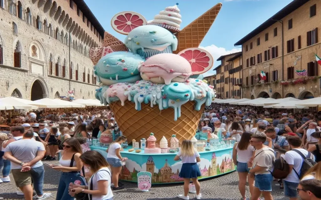 Ice Cream Festival in Italy