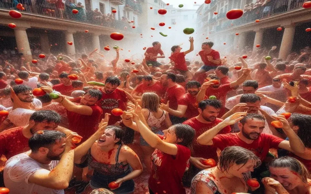 Tomato Festival in Spain 