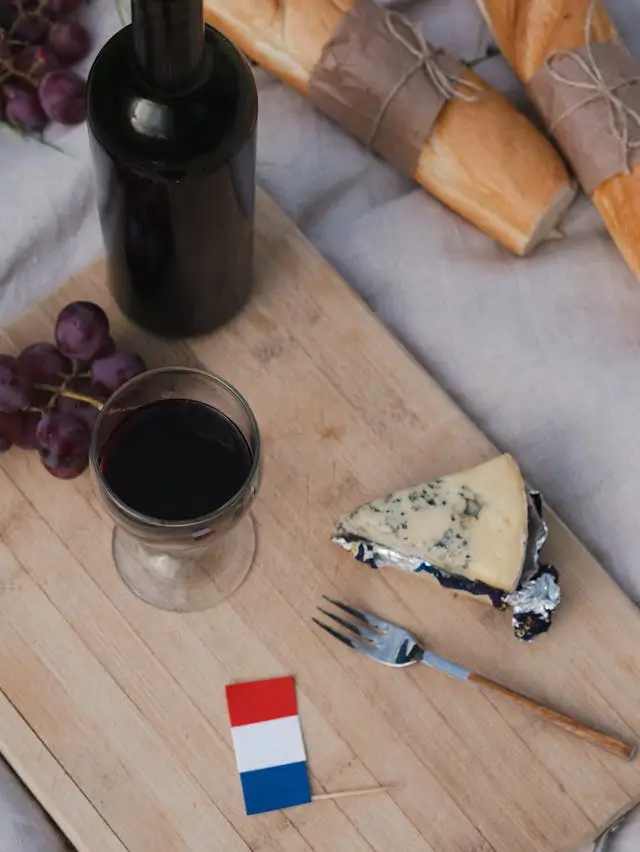 Wine and Cheese Festival in France