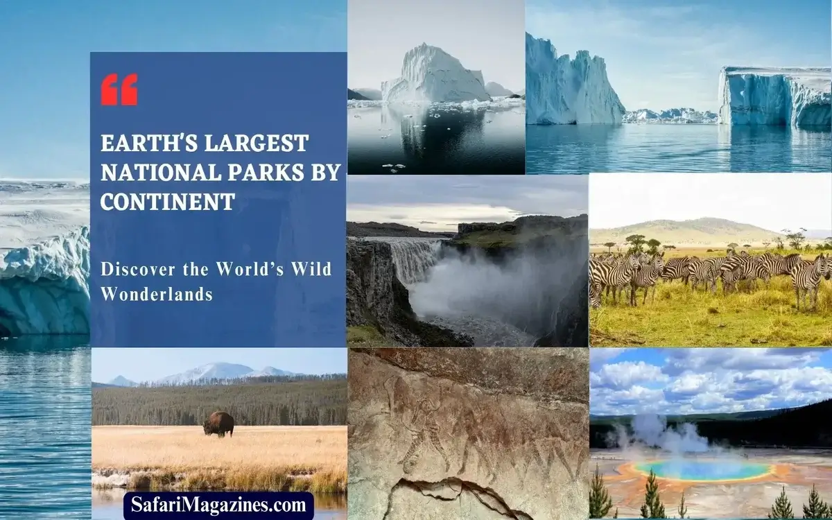 Earth's Largest National Parks by Continent _ Discover the World’s Wild Wonderlands