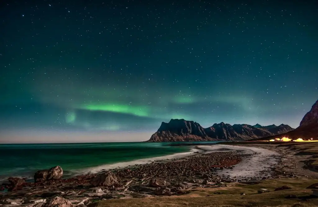 magic of the Northern Lights in Scandinavia's Arctic wilderness