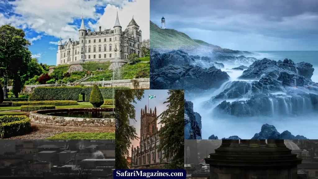 Scotland luxurious castle hotels, tranquil lakes and misty valleys