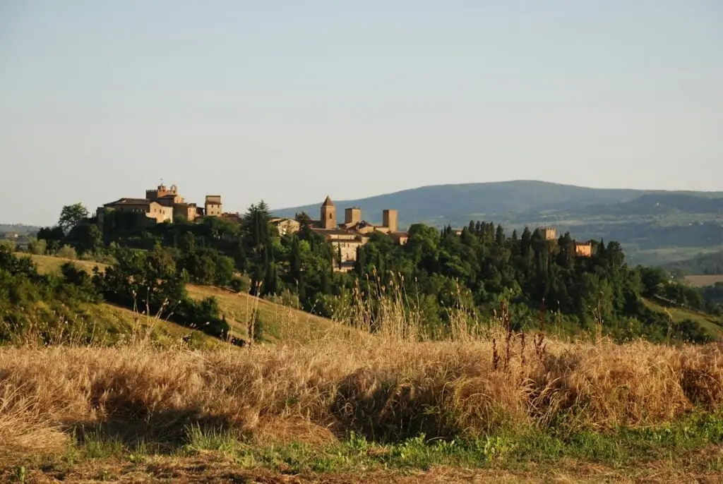 Unique Accommodations _ medieval castle _ a charming villa overlooking the vineyards of Tuscany. 
