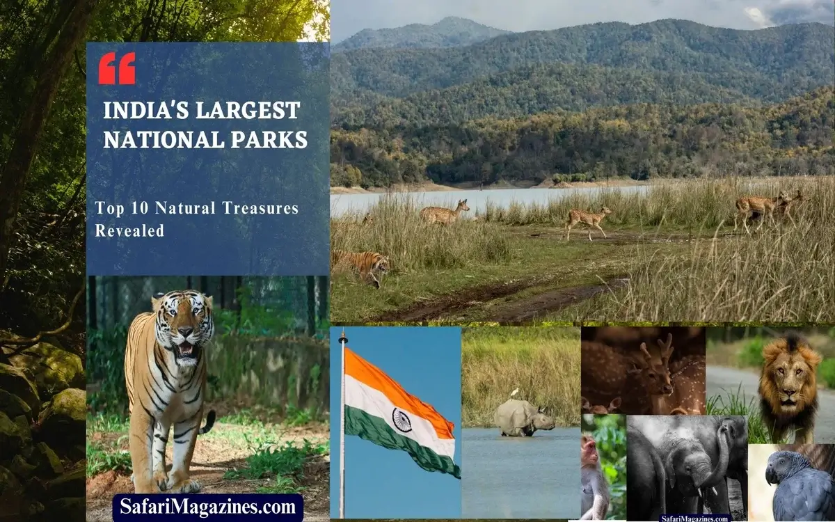 India's Largest National Parks Top 10 Natural Treasures Revealed