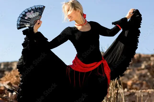 Flamenco dancer from Spain, spreads worldwide