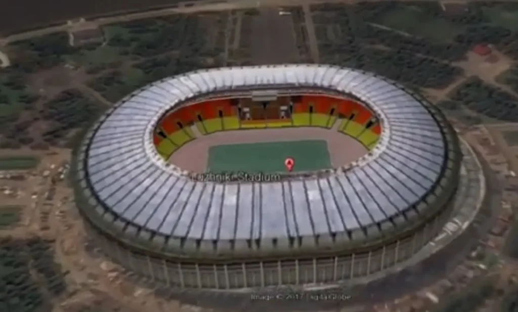 Luzhniki Stadium in Russia 