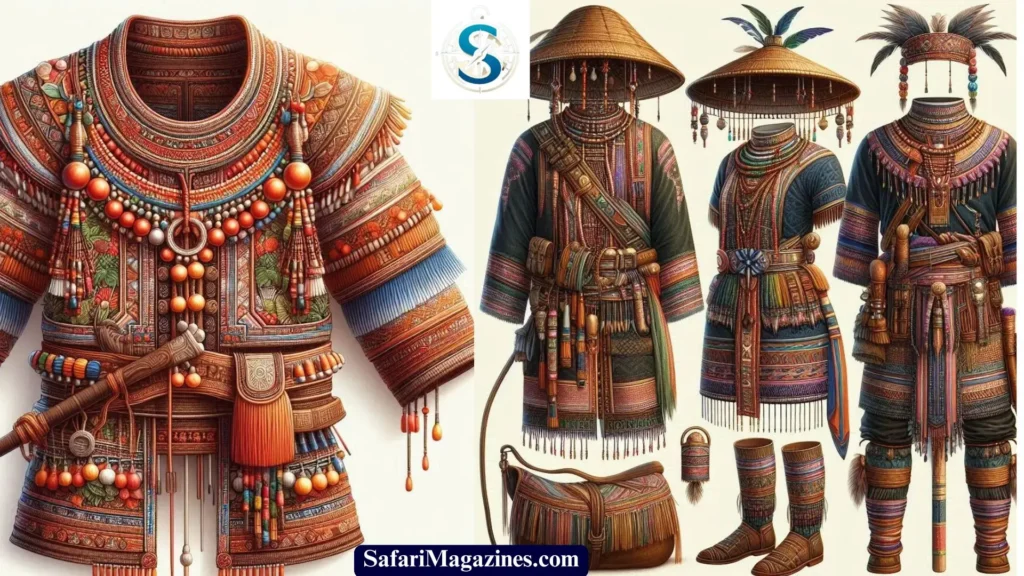 Paiwan Tribe Traditional Clothing in Taiwan