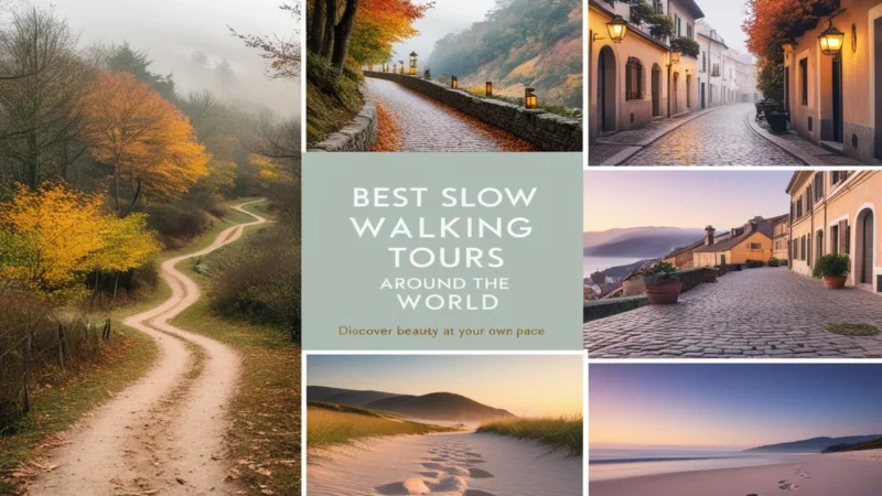 Best Slow Walking Tours Around the World