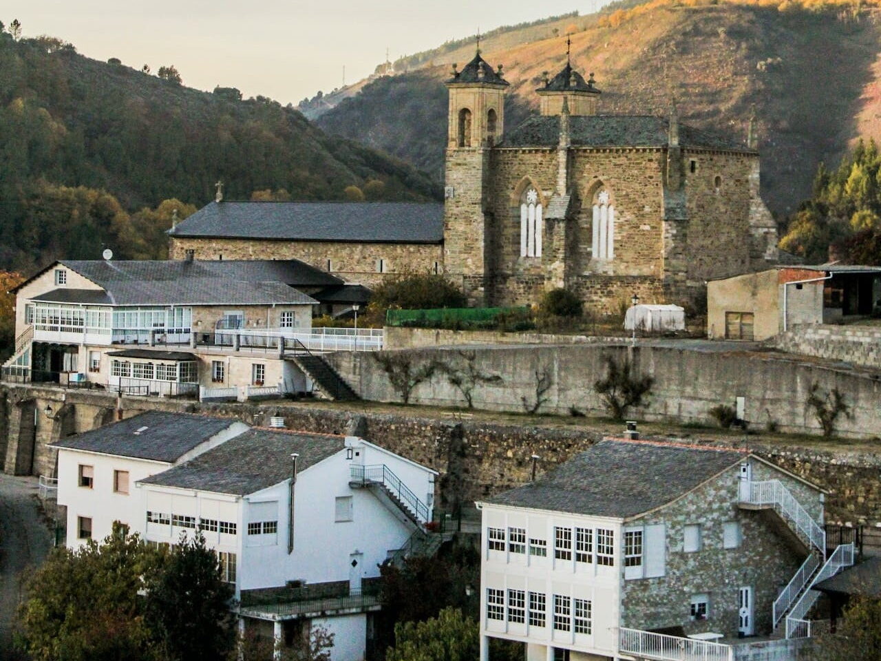 Camino de Santiago, pilgrimage routes leading to the shrine of the apostle St. James the Great.