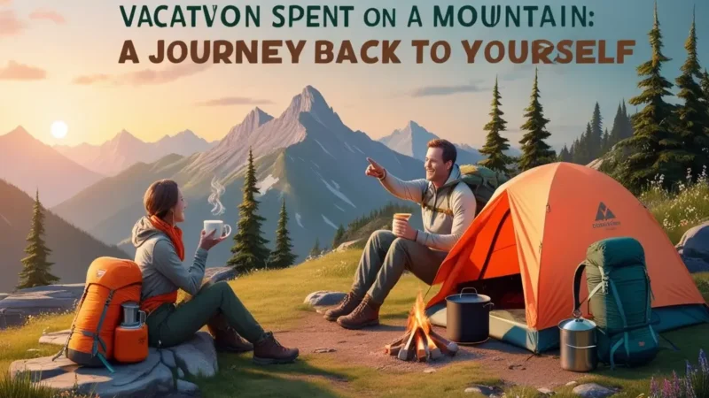 Spend a Vacation in the Mountains: a Journey Back to Yourself